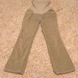 🌞 deals! Motherhood small s corduroy cord maternity pants
